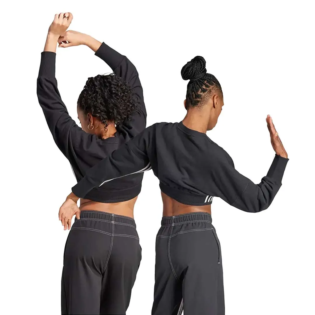 adidas - Women's Dance 3-Stripes Corset-Inspired Sweatshirt (IB4749)