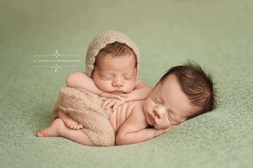 Beige Ruffles Mohair Newborn Pants and Hat Set