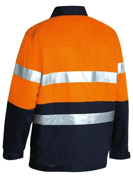 Bisley Taped Hi Vis Drill Jacket-(BK6710T)