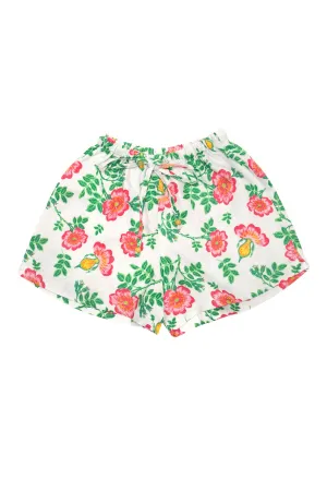 Briar Shorts Stone Dogwood Rose Linen