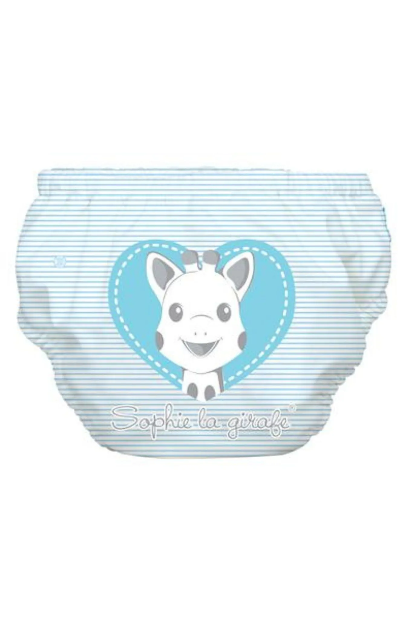 Charlie Banana Swim Diaper & Training Pants - Sophie Pencil Blue Heart