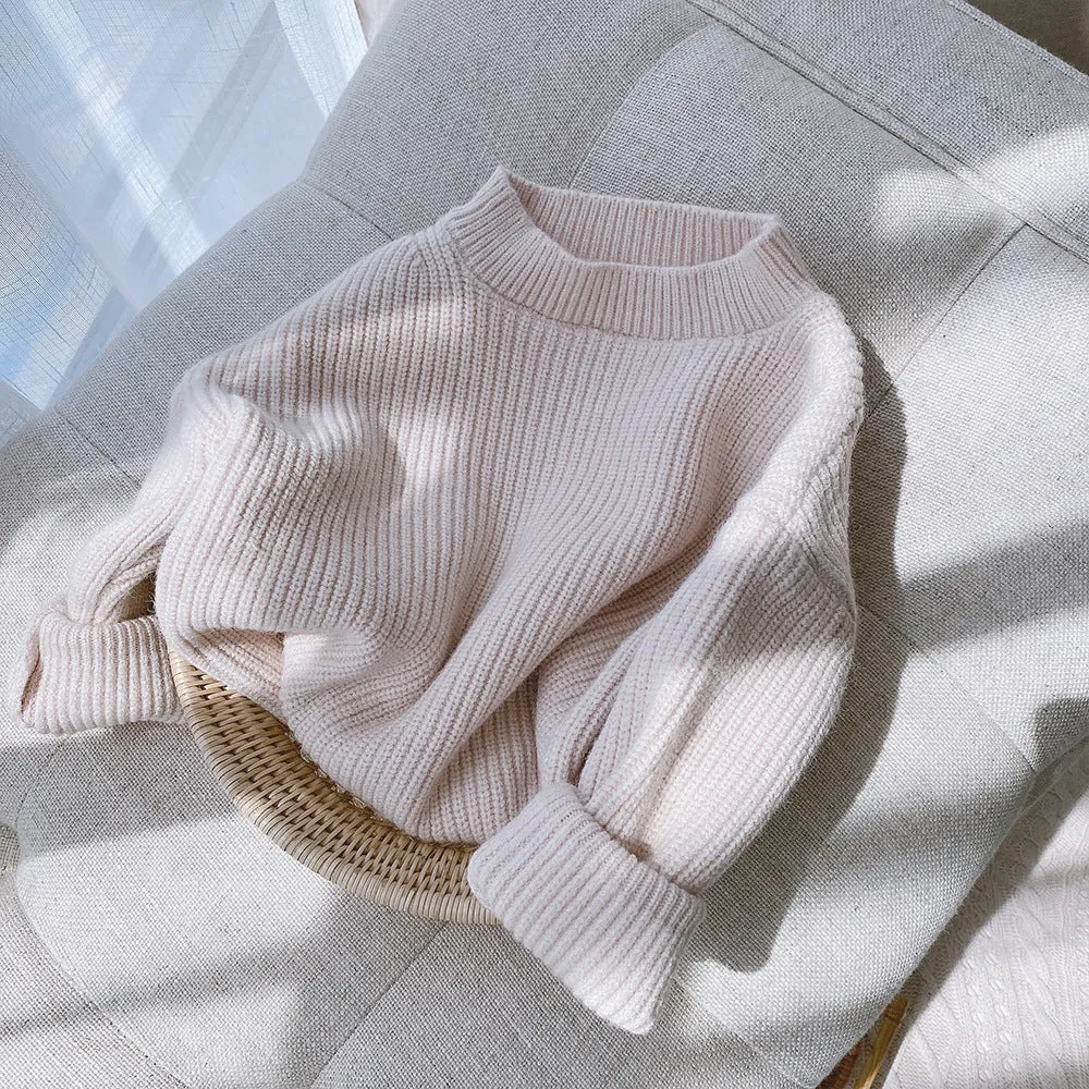 Chunky Girls Knit Sweater