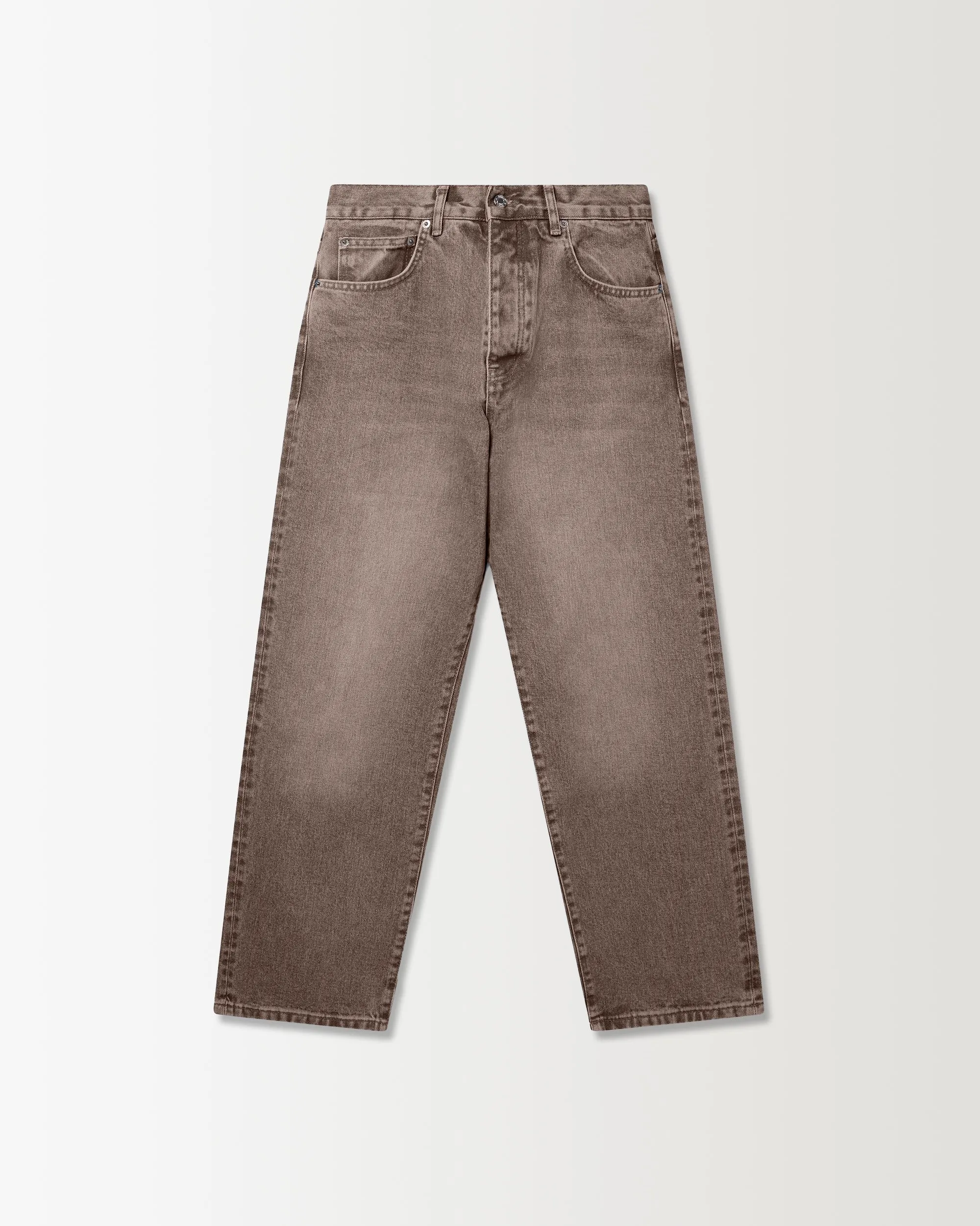 Classic Jeans - Washed Brown