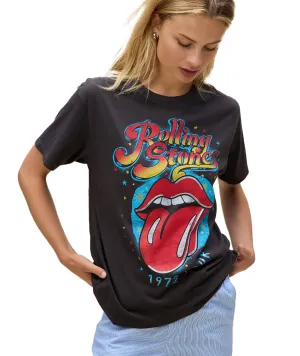 Daydreamer Women Rolling Stones 1972 Tour Boyfriend Tee