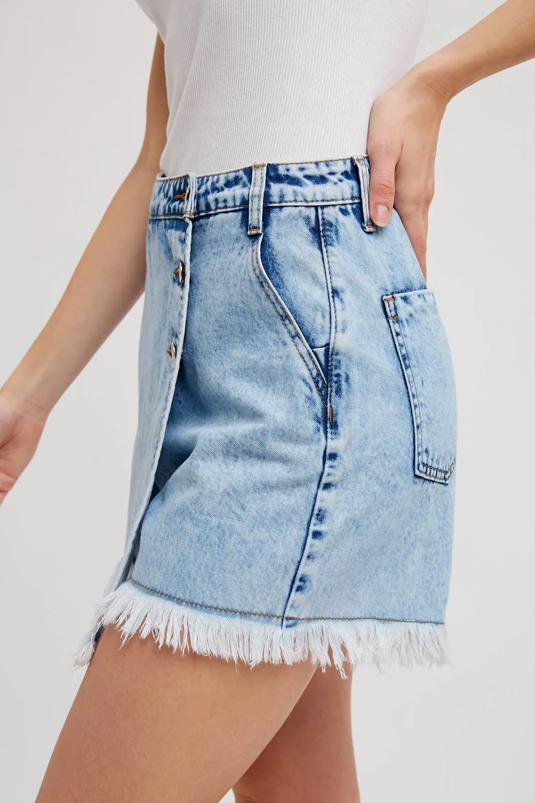 DENIM  SKORT