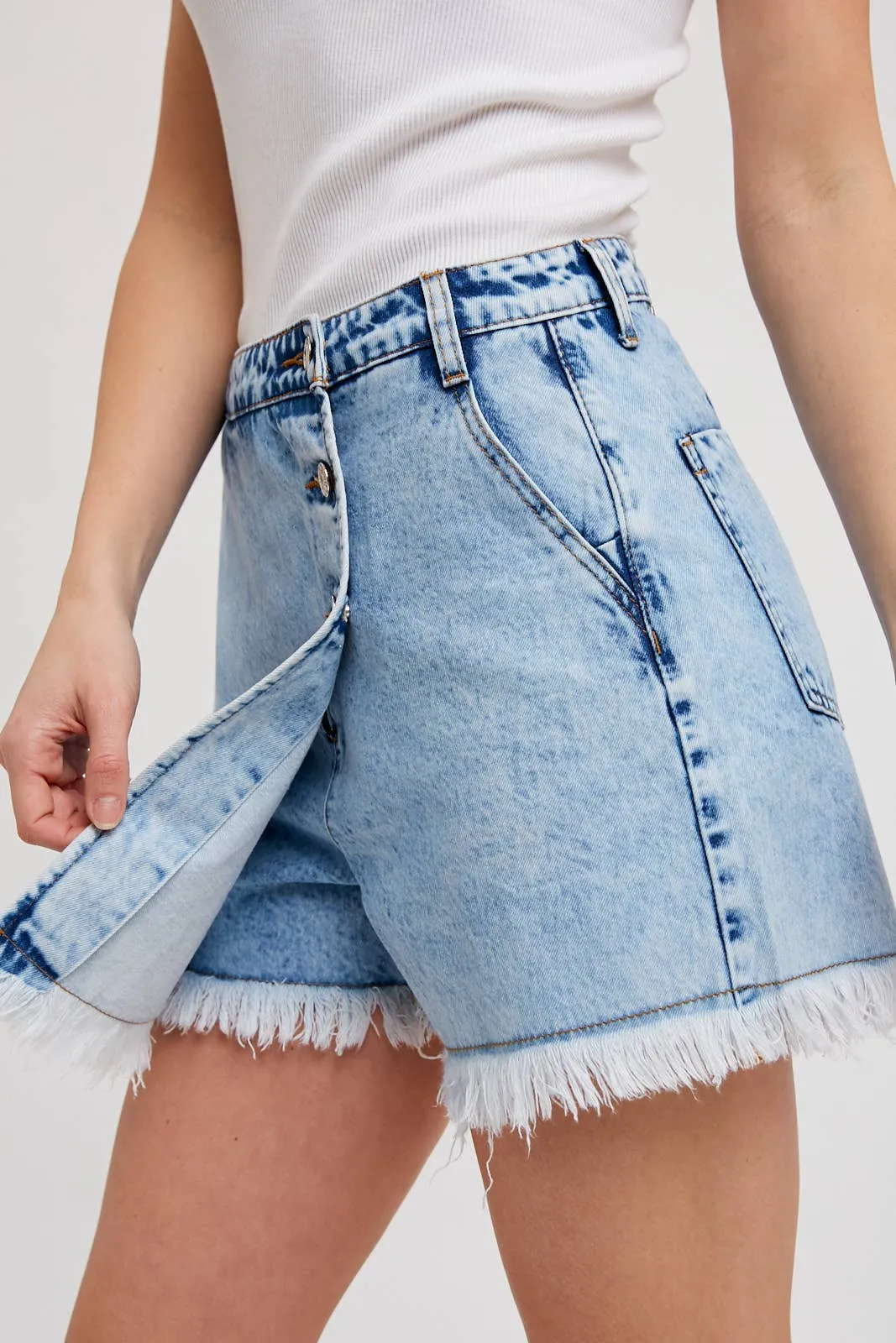 DENIM  SKORT