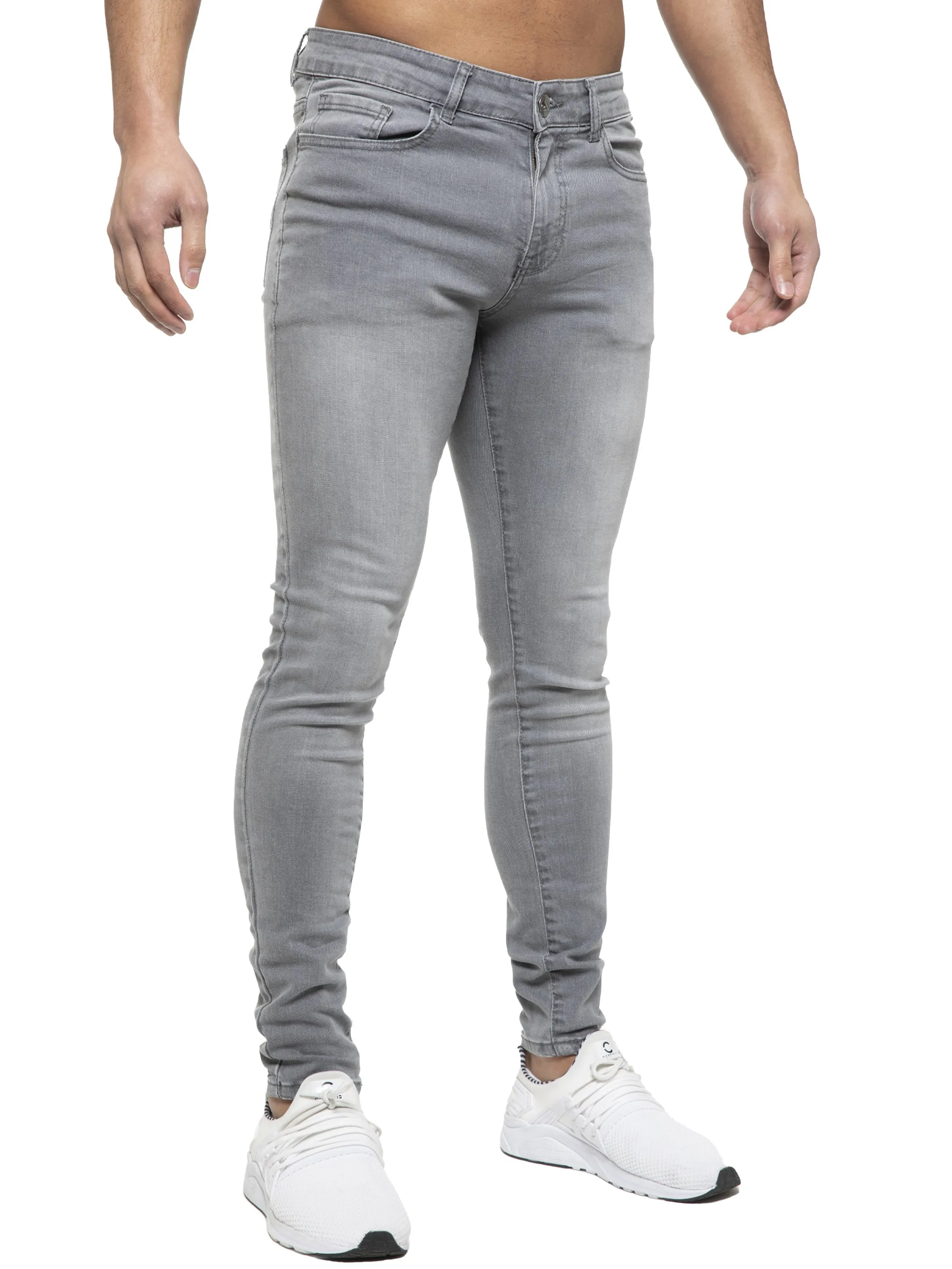 ETO | Mens Designer Slim Skinny Fit Stretch Jeans