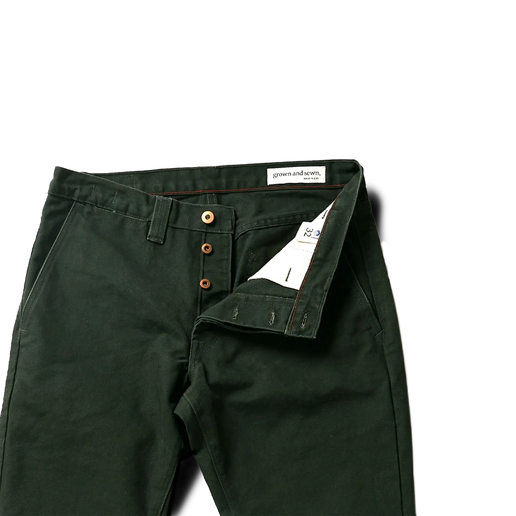 Foundation Canvas Pant - Evergreen