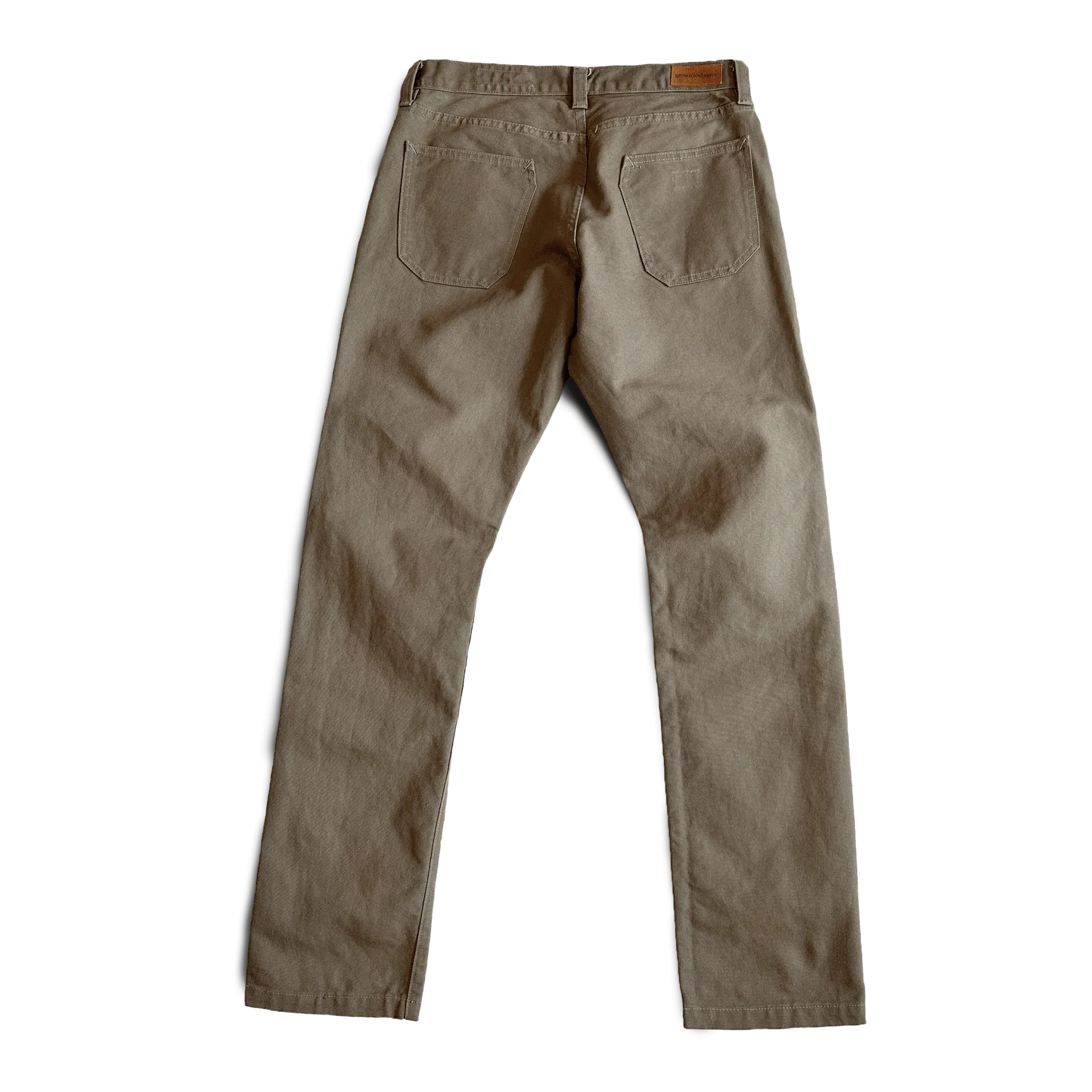 Foundation Canvas Pant - Moss