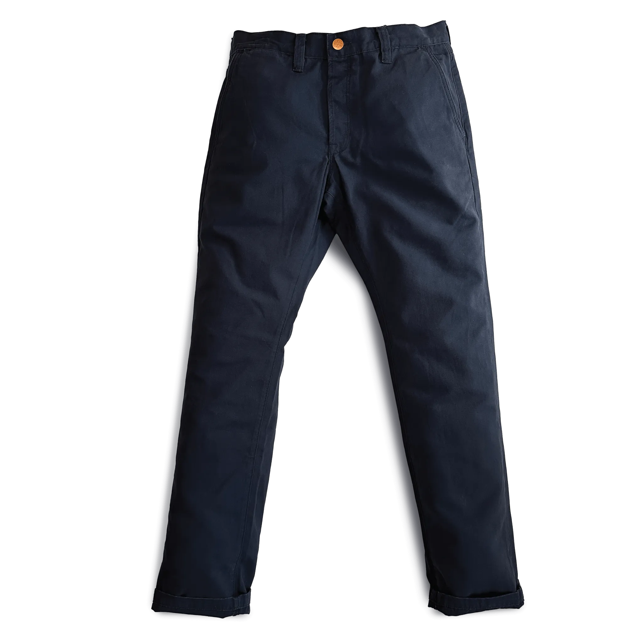 Foundation Essential Canvas Pant - Brushed Navy