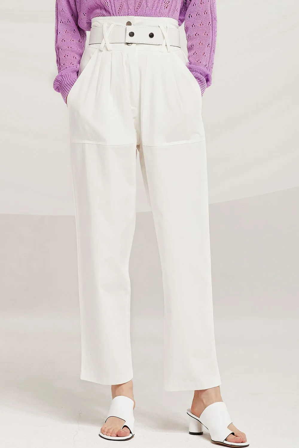 Gianna Belted Slouchy Pants