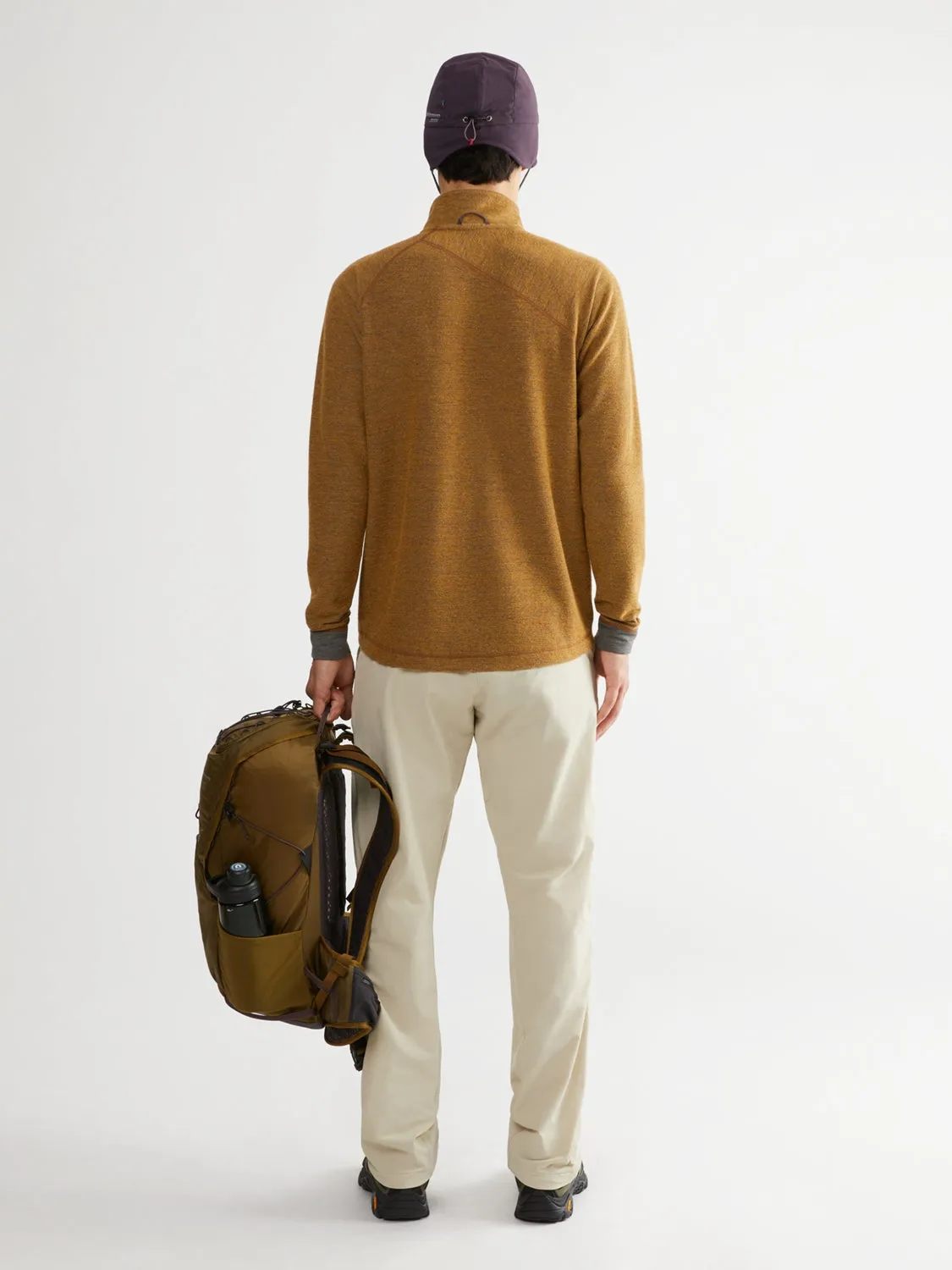 Hödur Zip Jacket - Mustard