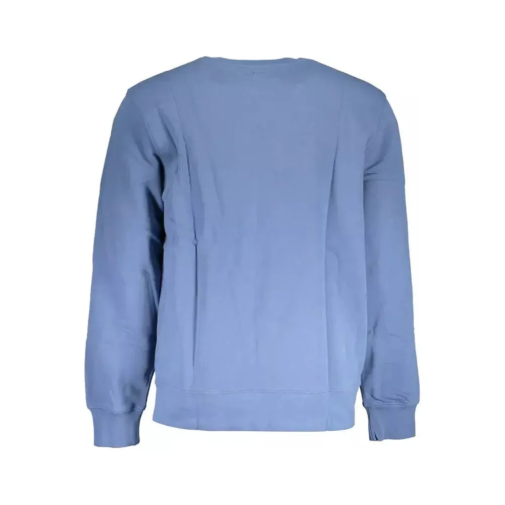 Levi's Blue Cotton Men Sweater