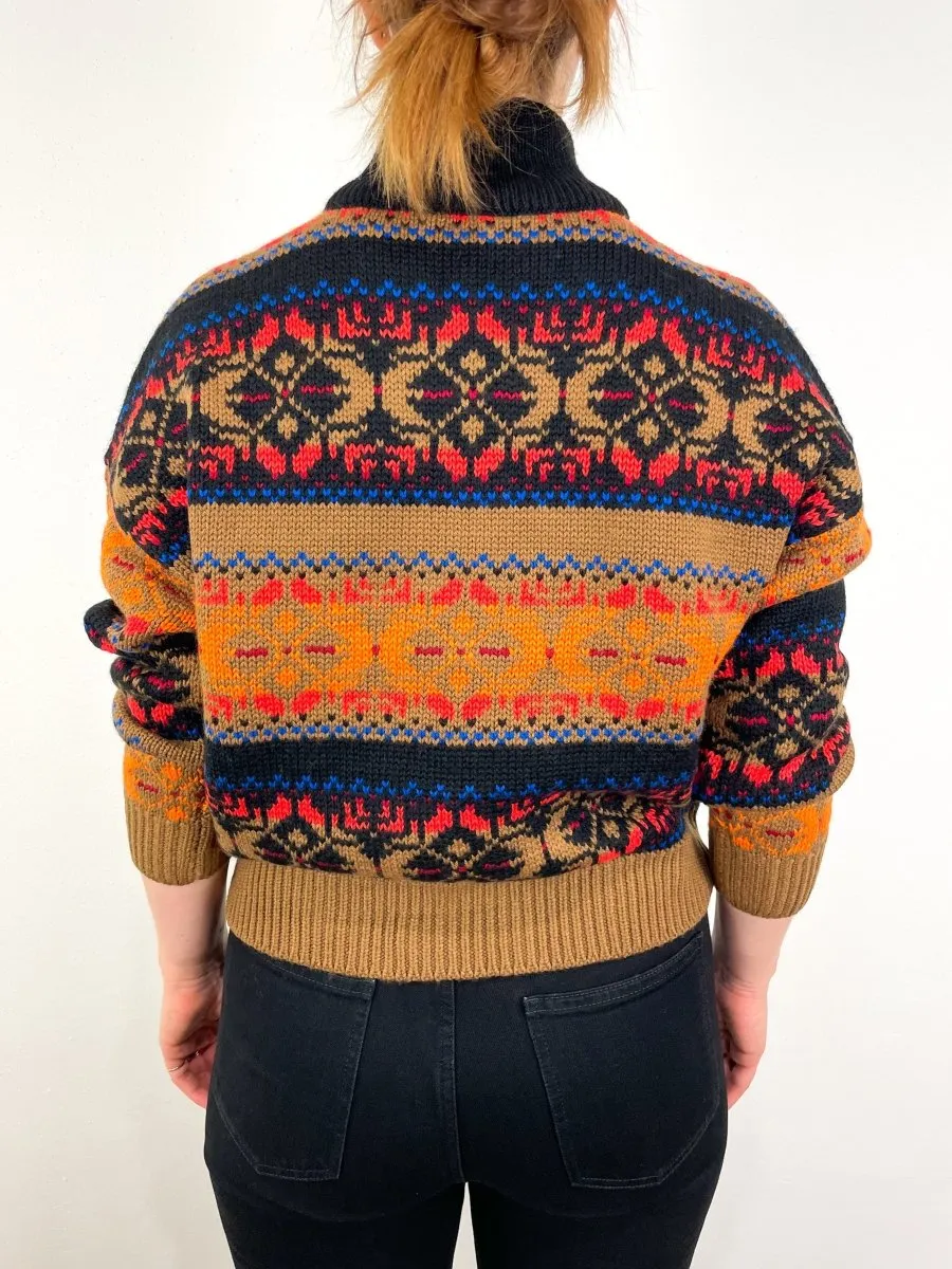 Lewis Pullover in Fall Fairisle