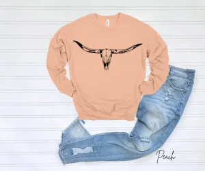 Longhorn Skull Sweatshirt