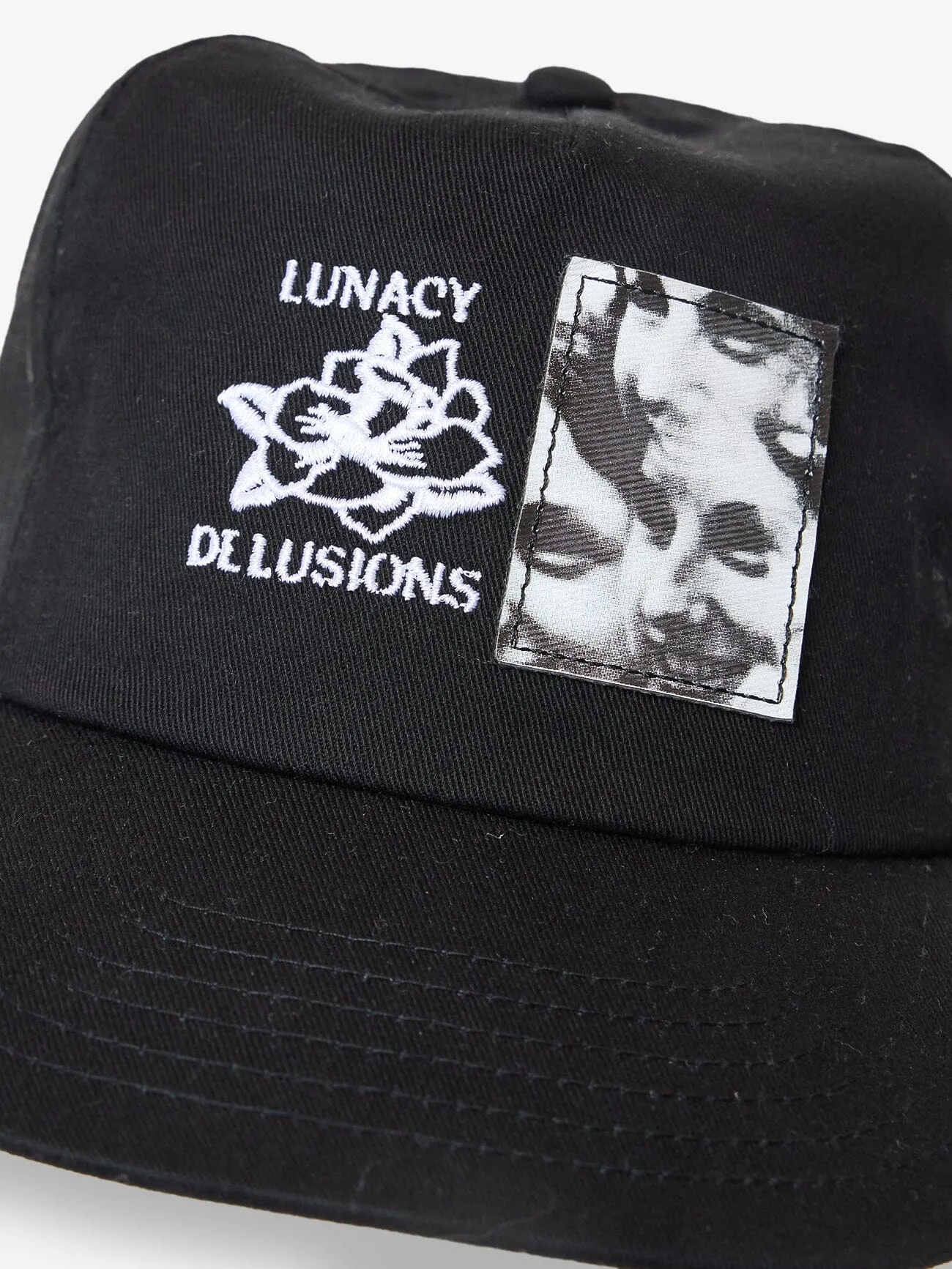 Lunacy Delusions 5 Panel Cap - Black