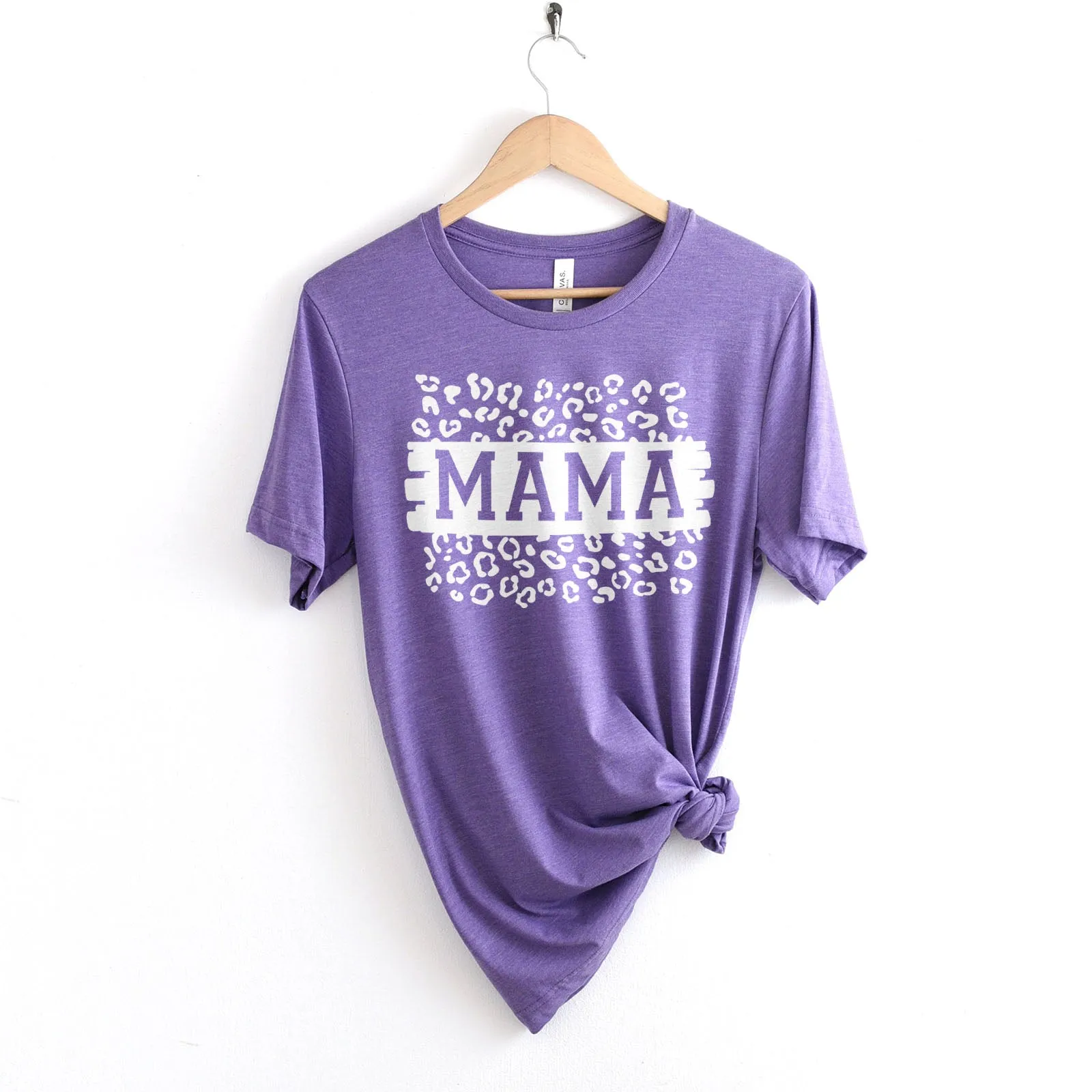 Mama Leopard Block Tee