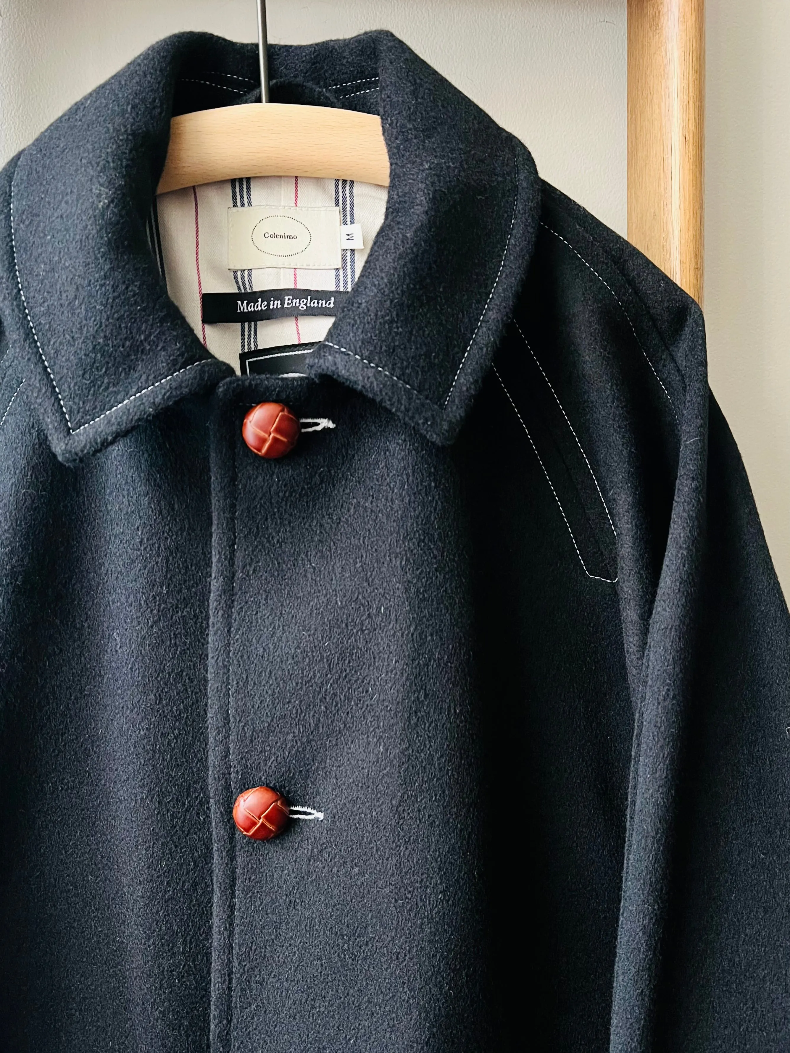 Melton Wool Field Jacket / Black Loaden