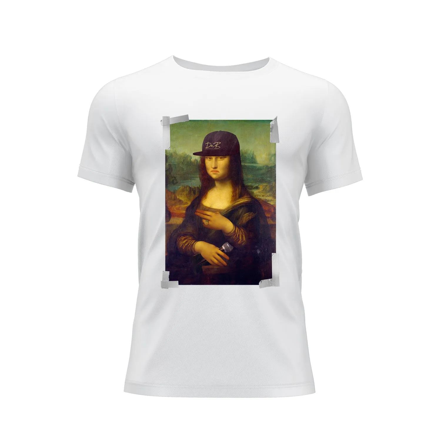 Mona Lisa Gunfingers Tee Shirt