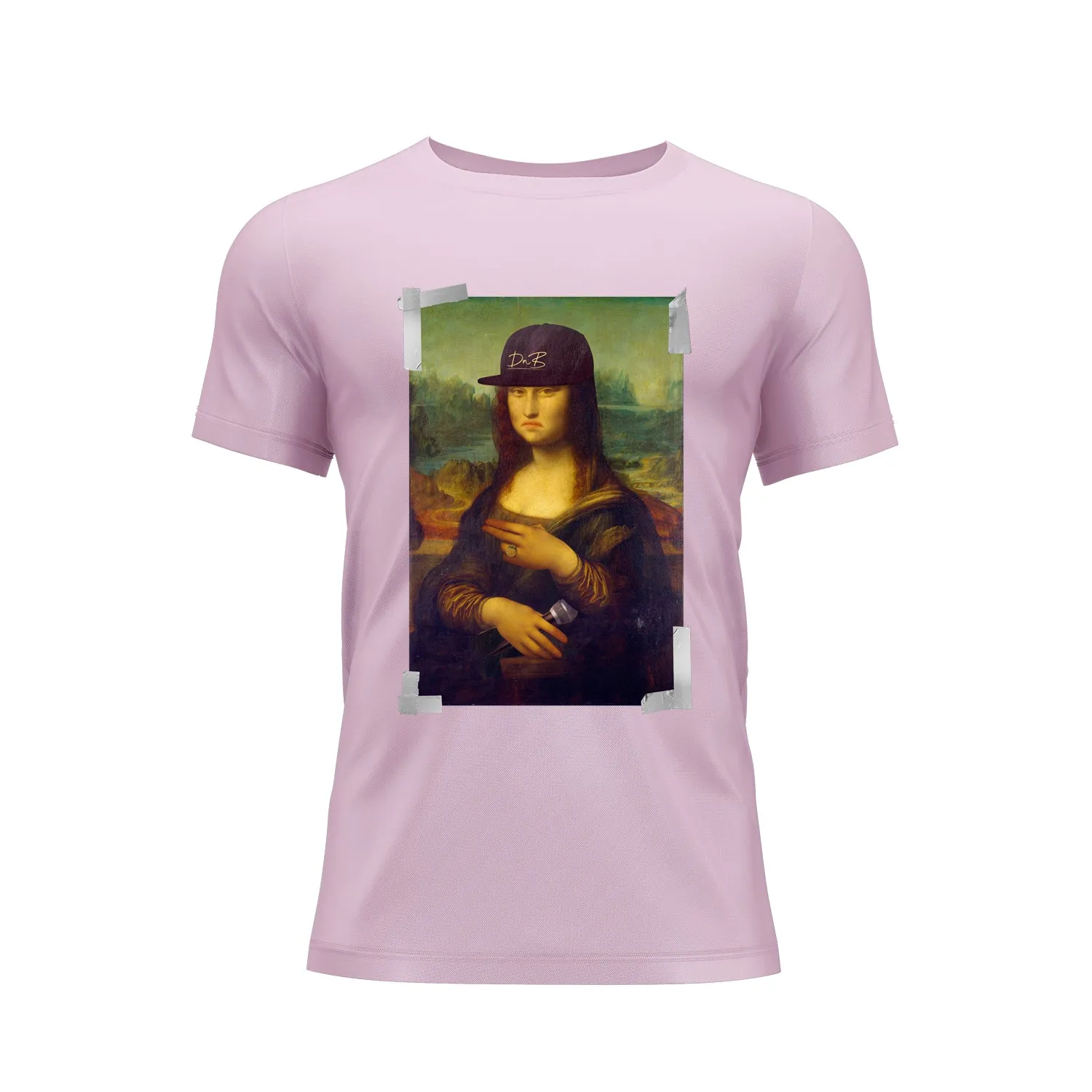 Mona Lisa Gunfingers Tee Shirt