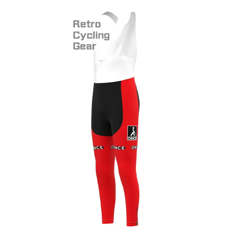 ONCE Red Retro Cycling Pants