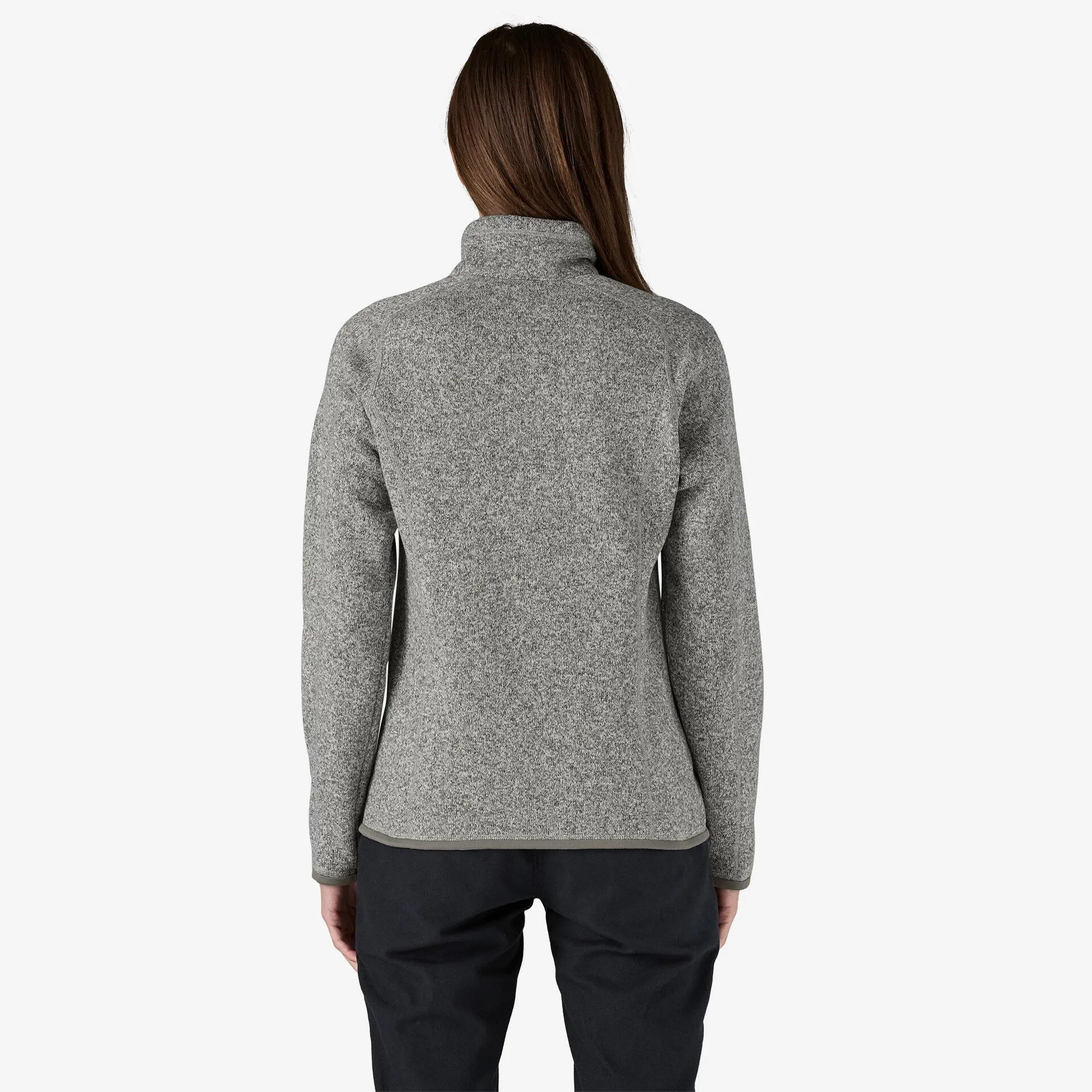 Patagonia Women's Better Sweater 1/4-Zip Fleece - BIRCH WHITE