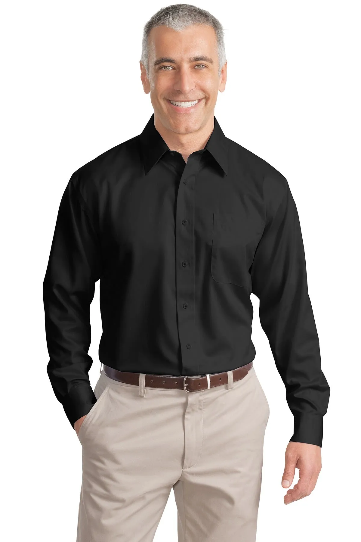 Port Authority® Non-Iron Twill Shirt.  S638