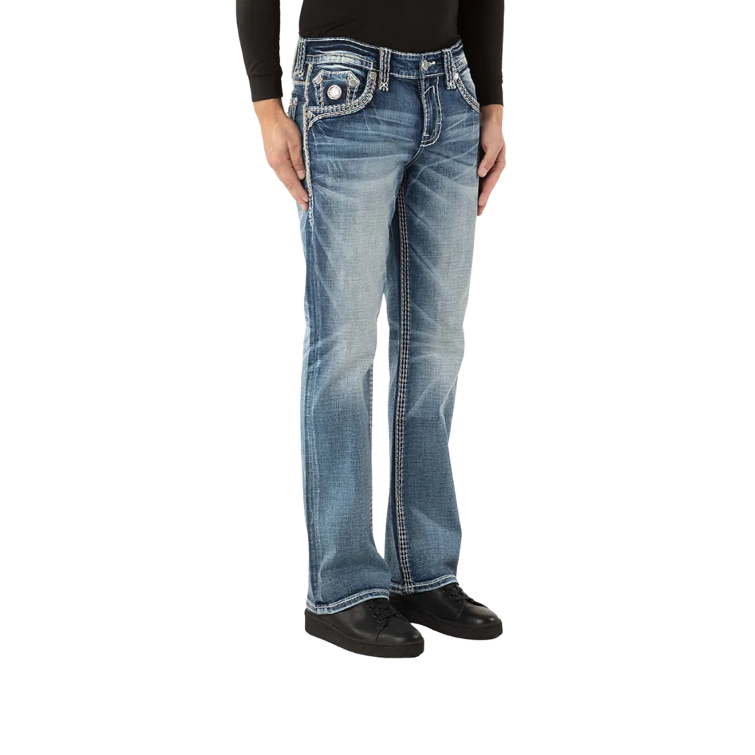 Rock Revival Men's Kyrie Bootcut Jeans