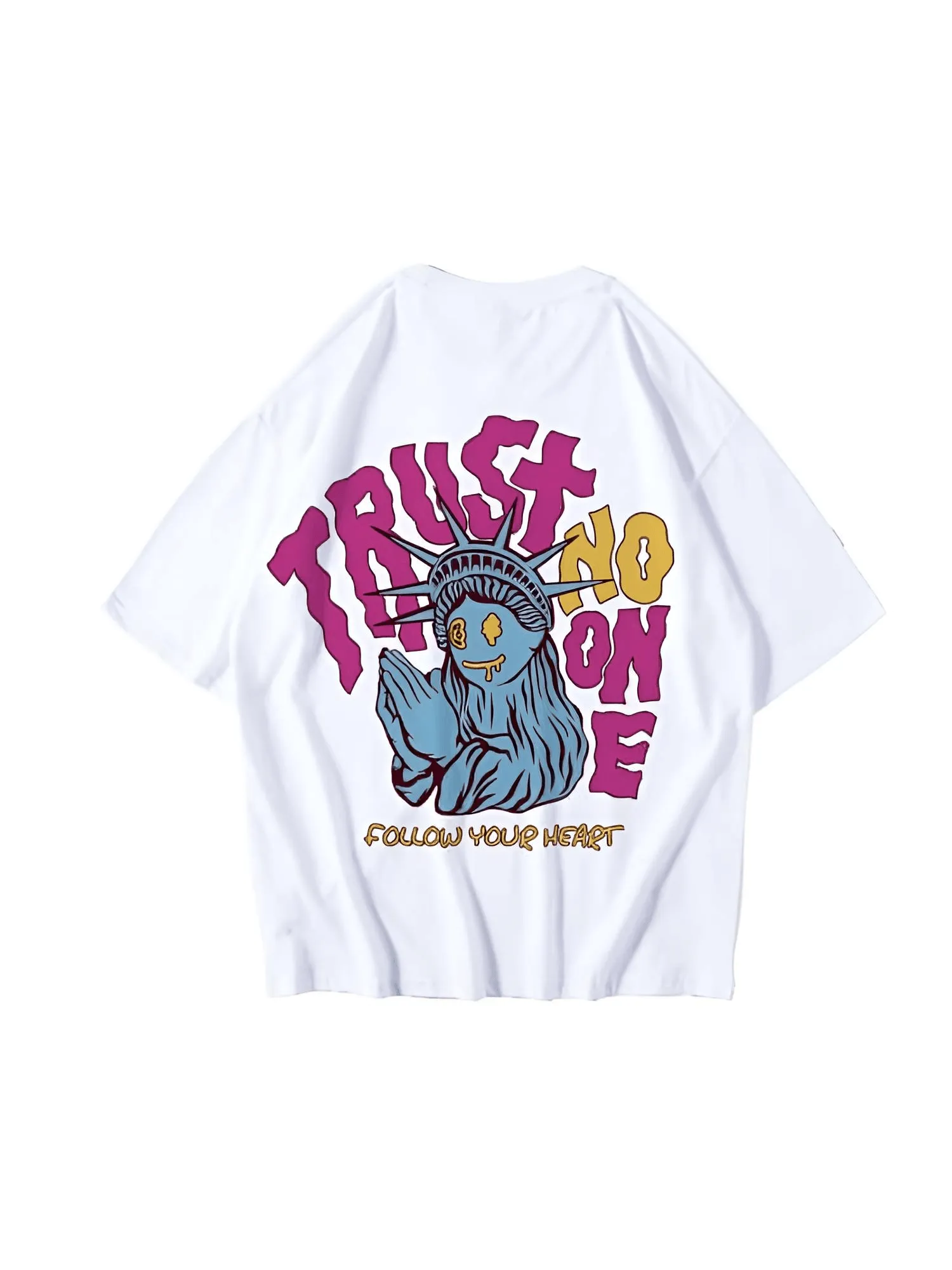 Trust No One T Shirt Men