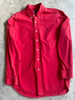 Vintage Ralph Lauren Polo Button Up (XL)