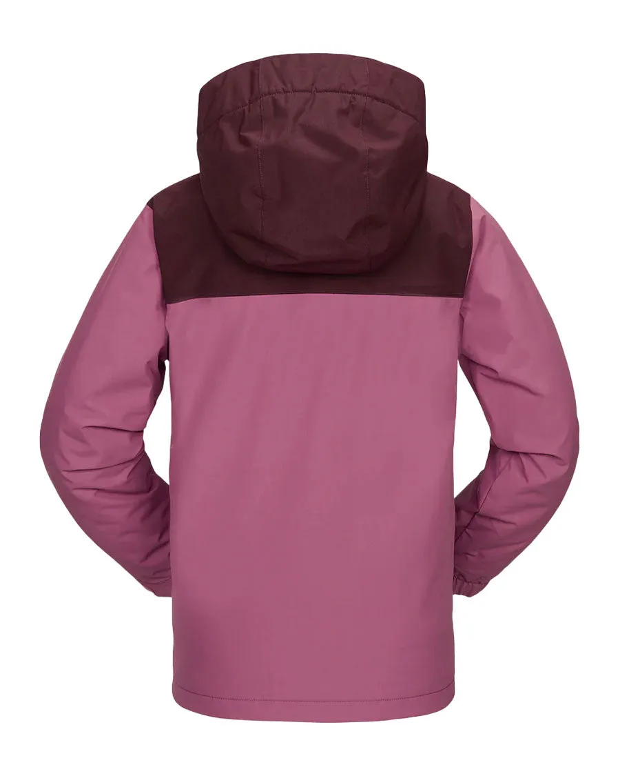 Volcom Kids' Stone.91 Ins Jacket Blurred Violet Smp 2025