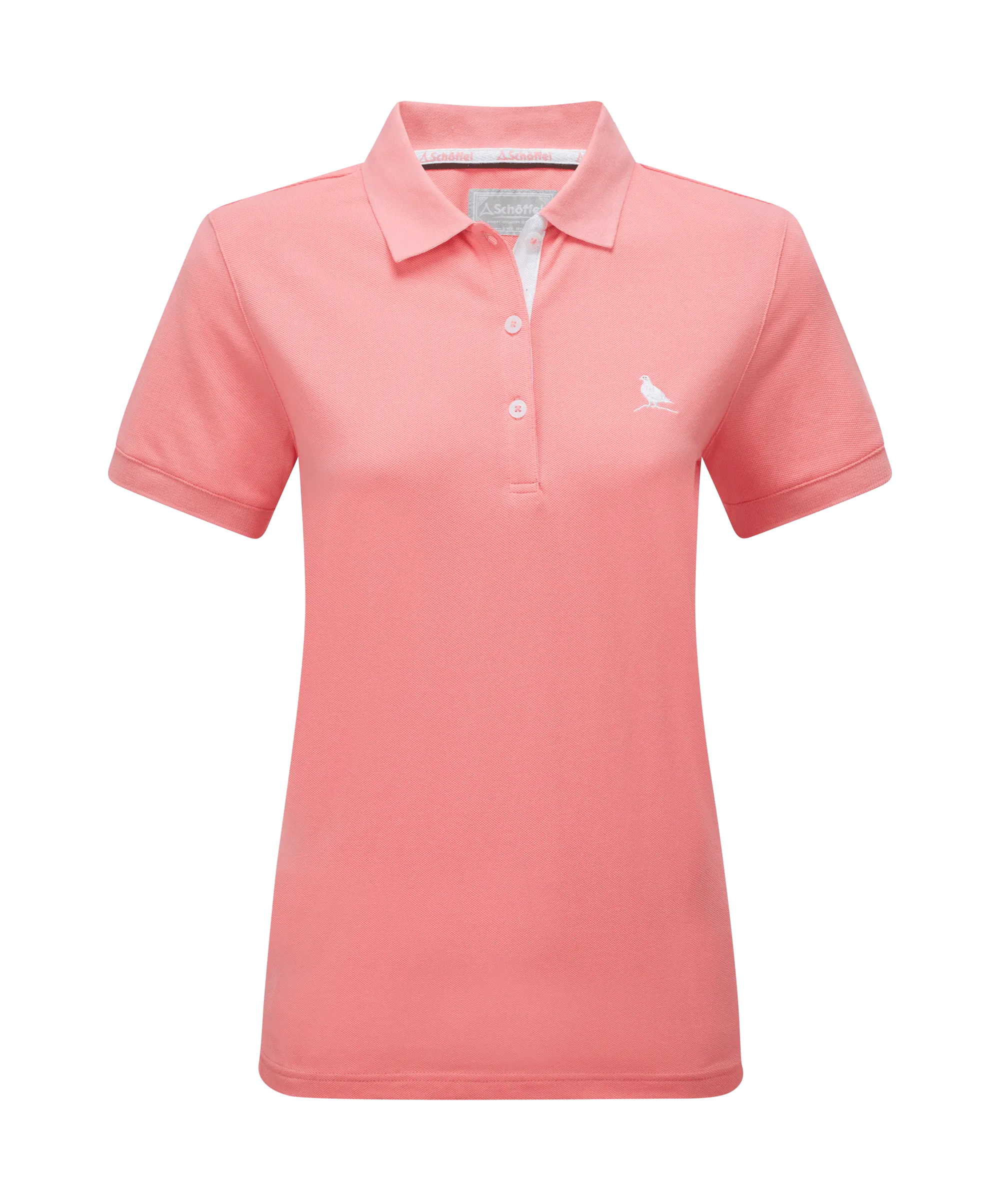 Women's St Ives Polo Shirt - Flamingo